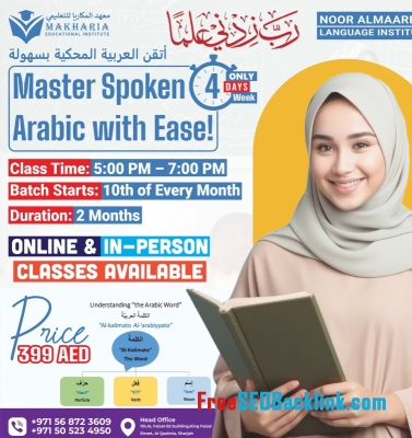 Arabic Language Course in Sharjah Call 0568723609
